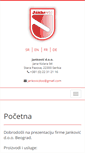 Mobile Screenshot of jankovicdoo.rs
